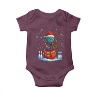 Funny Bowling Christmas Baby Onesie Gift For Bowler - Wonder Print Shop