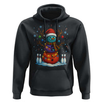 Funny Bowling Christmas Hoodie Gift For Bowler - Wonder Print Shop
