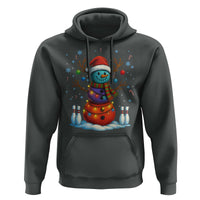 Funny Bowling Christmas Hoodie Gift For Bowler - Wonder Print Shop