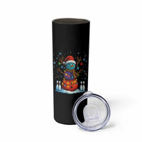 Funny Bowling Christmas Skinny Tumbler Gift For Bowler - Wonder Print Shop