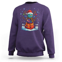 Funny Bowling Christmas Sweatshirt Gift For Bowler - Wonder Print Shop