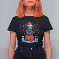 Funny Bowling Christmas T Shirt For Women Gift For Bowler - Wonder Print Shop
