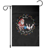Rollin With My Snowmies Garden Flag Bowling Xmas Gift - Wonder Print Shop