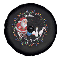 Rollin With My Snowmies Spare Tire Cover Bowling Xmas Gift - Wonder Print Shop