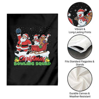 Christmas Bowling Squad Garden Flag Funny Holiday Bowler - Wonder Print Shop
