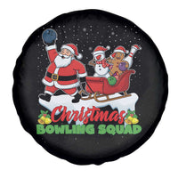 Christmas Bowling Squad Spare Tire Cover Funny Holiday Bowler - Wonder Print Shop