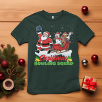 Christmas Bowling Squad T Shirt Funny Holiday Bowler - Wonder Print Shop