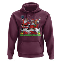 Christmas Bowling Squad Hoodie Funny Holiday Bowler - Wonder Print Shop