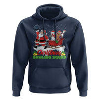 Christmas Bowling Squad Hoodie Funny Holiday Bowler - Wonder Print Shop