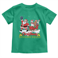 Christmas Bowling Squad Toddler T Shirt Funny Holiday Bowler - Wonder Print Shop