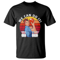 Feminist Bowling T Shirt We Can Do It - Wonder Print Shop