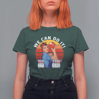 Feminist Bowling T Shirt For Women We Can Do It - Wonder Print Shop