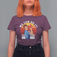 Feminist Bowling T Shirt For Women We Can Do It - Wonder Print Shop