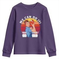 Feminist Bowling Youth Sweatshirt We Can Do It - Wonder Print Shop