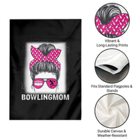 Bowling Mom Life Garden Flag Funny Bowler Gift - Wonder Print Shop