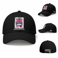 Bowling Mom Life Baseball Cap Funny Bowler Gift