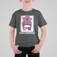 Bowling Mom Life T Shirt For Kid Funny Bowler Gift - Wonder Print Shop