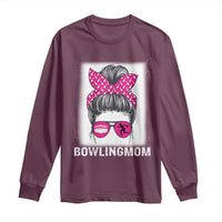 Bowling Mom Life Long Sleeve Shirt Funny Bowler Gift - Wonder Print Shop