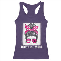 Bowling Mom Life Racerback Tank Top Funny Bowler Gift - Wonder Print Shop