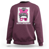 Bowling Mom Life Sweatshirt Funny Bowler Gift - Wonder Print Shop