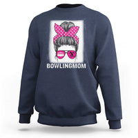 Bowling Mom Life Sweatshirt Funny Bowler Gift - Wonder Print Shop