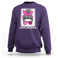 Bowling Mom Life Sweatshirt Funny Bowler Gift - Wonder Print Shop