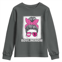 Bowling Mom Life Youth Sweatshirt Funny Bowler Gift - Wonder Print Shop