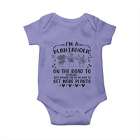 Funny Plant Lover Baby Onesie Im A Plantaholic On My Way To Get More Plants - Wonder Print Shop