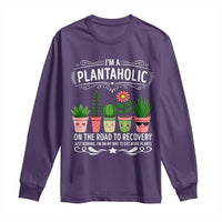 Funny Plantaholic Long Sleeve Shirt Im On My Way To Get More Plants - Wonder Print Shop