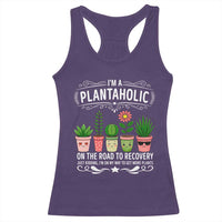 Funny Plantaholic Racerback Tank Top Im On My Way To Get More Plants - Wonder Print Shop