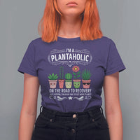 Funny Plantaholic T Shirt For Women Im On My Way To Get More Plants - Wonder Print Shop
