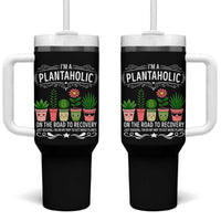 Funny Plantaholic Tumbler With Handle Im On My Way To Get More Plants - Wonder Print Shop