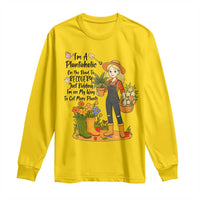 Plantaholic Long Sleeve Shirt Im On My Way To Get More Plants - Wonder Print Shop