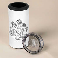 Gardening Lover Humor 4 in 1 Can Cooler Tumbler I Will Be In My Office - Wonder Print Shop