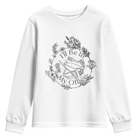 Gardening Lover Humor Youth Sweatshirt I Will Be In My Office - Wonder Print Shop