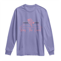 Slay The Court Tennis Girl Long Sleeve Shirt Gift For Sport Lover - Wonder Print Shop