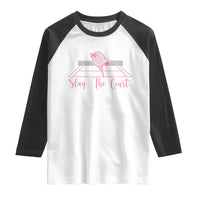 Slay The Court Tennis Girl Raglan Shirt Gift For Sport Lover - Wonder Print Shop