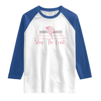 Slay The Court Tennis Girl Raglan Shirt Gift For Sport Lover - Wonder Print Shop