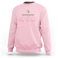 Slay The Court Queen Sweatshirt Funny Tennis Player Gift For Women - Wonder Print Shop