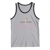 Slay The Court Queen Tank Top Funny Tennis Player Gift For Women - Wonder Print Shop