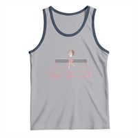 Slay The Court Queen Tank Top Funny Tennis Player Gift For Women - Wonder Print Shop