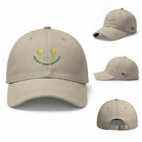 Slay The Court Tennis Girl Baseball Cap Funny Tennis Player Gift