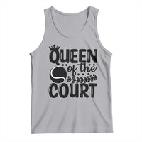 Funny Tennis Lover Gift Tank Top Queen Of The Court - Wonder Print Shop