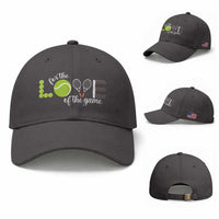For The Love Of The Game Baseball Cap Funny Tennis Fan Gift