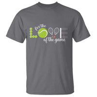 For The Love Of The Game T Shirt Funny Tennis Fan Gift - Wonder Print Shop