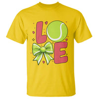 Love With A Tennis Ball T Shirt Valentines Day Gift - Wonder Print Shop