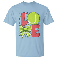 Love With A Tennis Ball T Shirt Valentines Day Gift - Wonder Print Shop