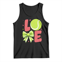 Love With A Tennis Ball Tank Top Valentines Day Gift - Wonder Print Shop