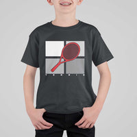 Tennis Obsession T Shirt For Kid Vintage Sports Lover Gift - Wonder Print Shop