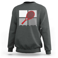 Tennis Obsession Sweatshirt Vintage Sports Lover Gift - Wonder Print Shop